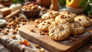 Biscotti morbidi noci e mele: dolce ricetta facile e collaudata