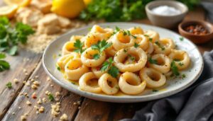 Calamari ripieni in padella al limone: teneri e pronti in 15 minuti