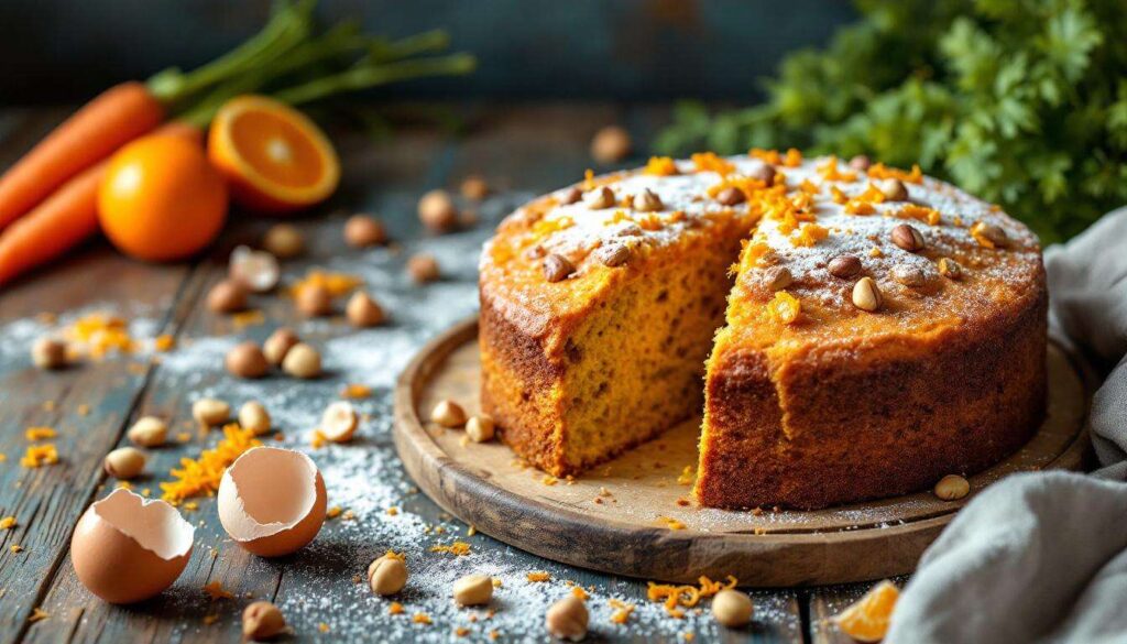 Torta carote e nocciole: il profumo d’arancia che ti cambia la colazione