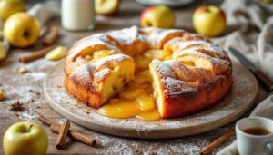 Torta di Mele Bolzanina ricetta con Cuore Cremoso di Mele originale