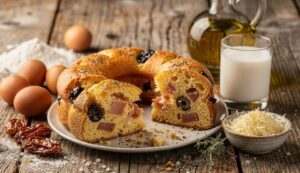 Ciambellone Salato del Contadino Ricetta veloce con Fetta Fragrante