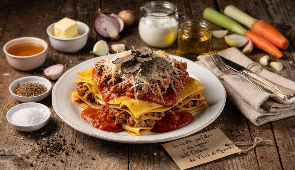 La ricetta perfetta: i vincisgrassi dell’Osteria dei Fiori di Macerata