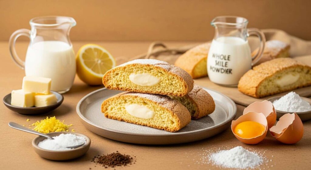 Biscotti biscottoni cuore di crema pasticcera: dolce ricetta della mia nonna