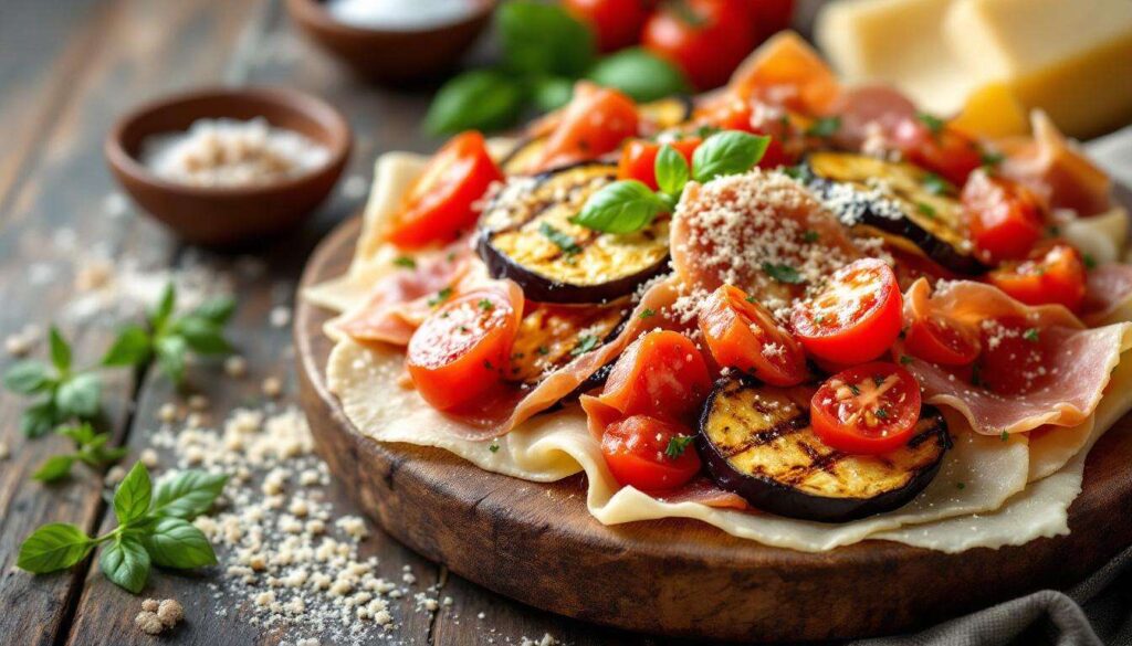 PARIGINA Rustica FURBA con CRUDO e provola in 10 Minuti