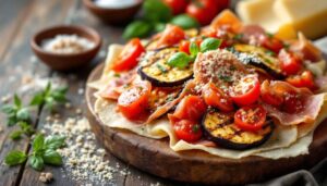 PARIGINA Rustica FURBA con CRUDO e provola in 10 Minuti