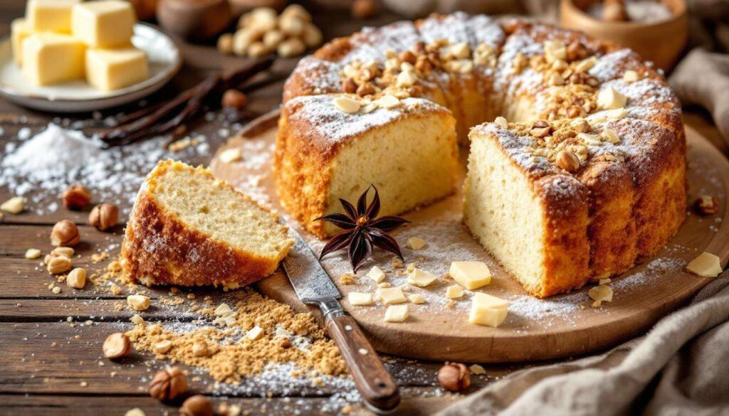 Torta nocciole e cioccolato bianco: morbida, profumata e senza lievito