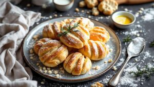 Ciabattine al latte soffici: l’impasto semplice con doppia lievitazione