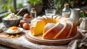 Ciambellone alla ricotta senza burro: soffice, alto e pronto in 40 minuti