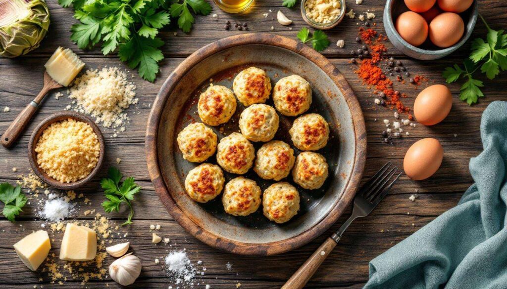 Polpette di carciofi al forno: leggere, saporite e pronte in 25 minuti
