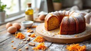Torta di carote senza glutine: morbida e profumata, con farina di mandorle e arancia