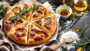 Focaccia in padella senza lievito: croccante fuori, morbida dentro, pronta in 10 minuti