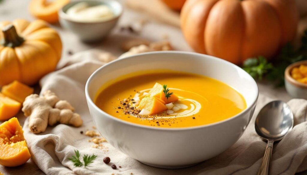 Vellutata di zucca e zenzero: la ricetta del comfort food che si prepara in 20 minuti