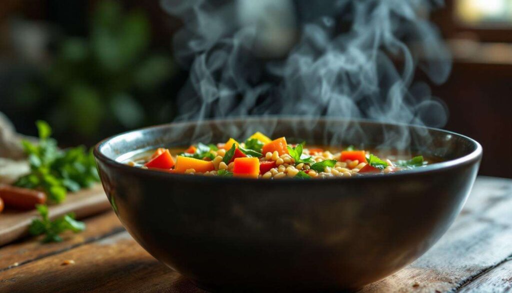 Zuppa di farro e verdure: il piatto caldo che i nutrizionisti consigliano a fine inverno