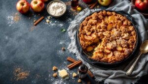 Crumble di mele e cannella: il dolce inglese che in Italia si prepara in 20 minuti