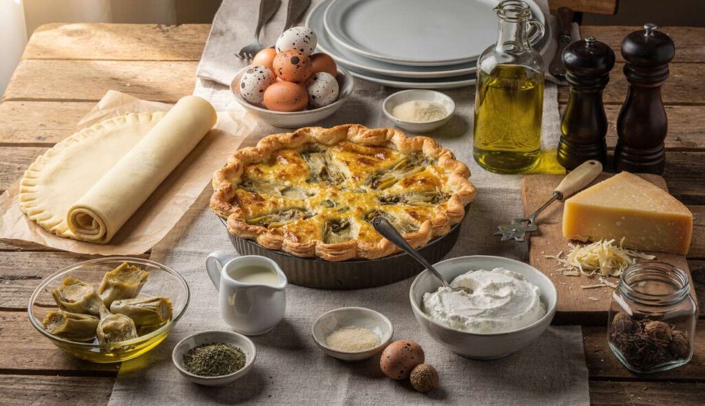 Torta salata di carciofi: la ricetta di marzo che porta la primavera in tavola