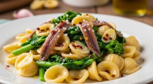 Orecchiette con cime di rapa: la ricetta pugliese autentica con acciughe e peperoncino