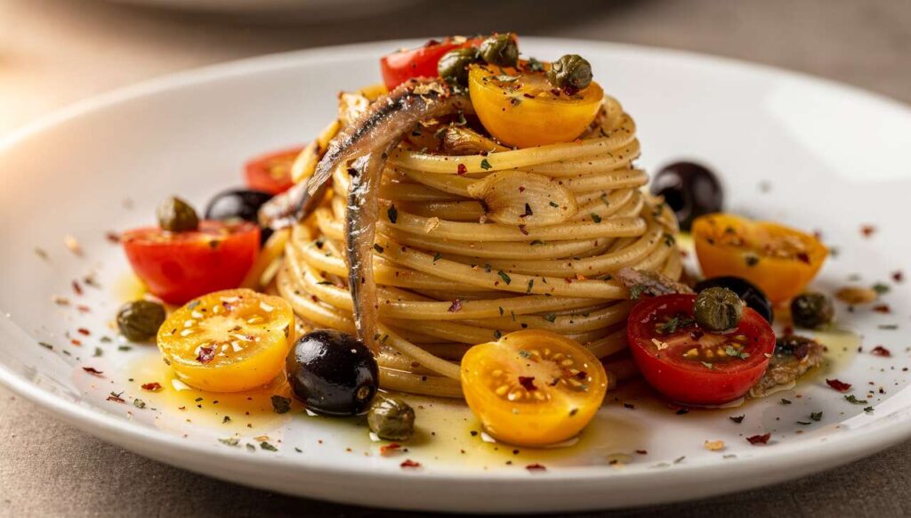 Spaghetti alla sanremese: ricetta ligure veloce, facile e saporita