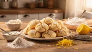 BISCOTTI alla RICOTTA SOFFICI Senza Burro di pasta frolla leggerissima