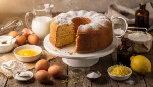 Ciambella alla panna montata: il segreto per un dolce alto, soffice e leggero come una nuvola.