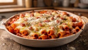 Rigatoni al forno sfizioso primo piatto facile e veloce