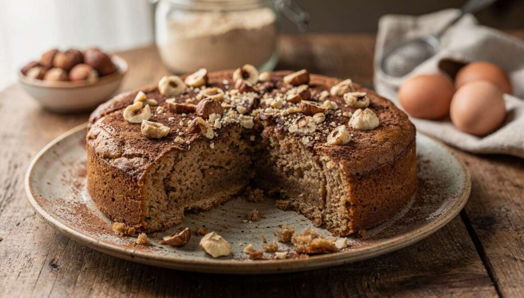 TORTA DI NOCCIOLE Senza Glutine
